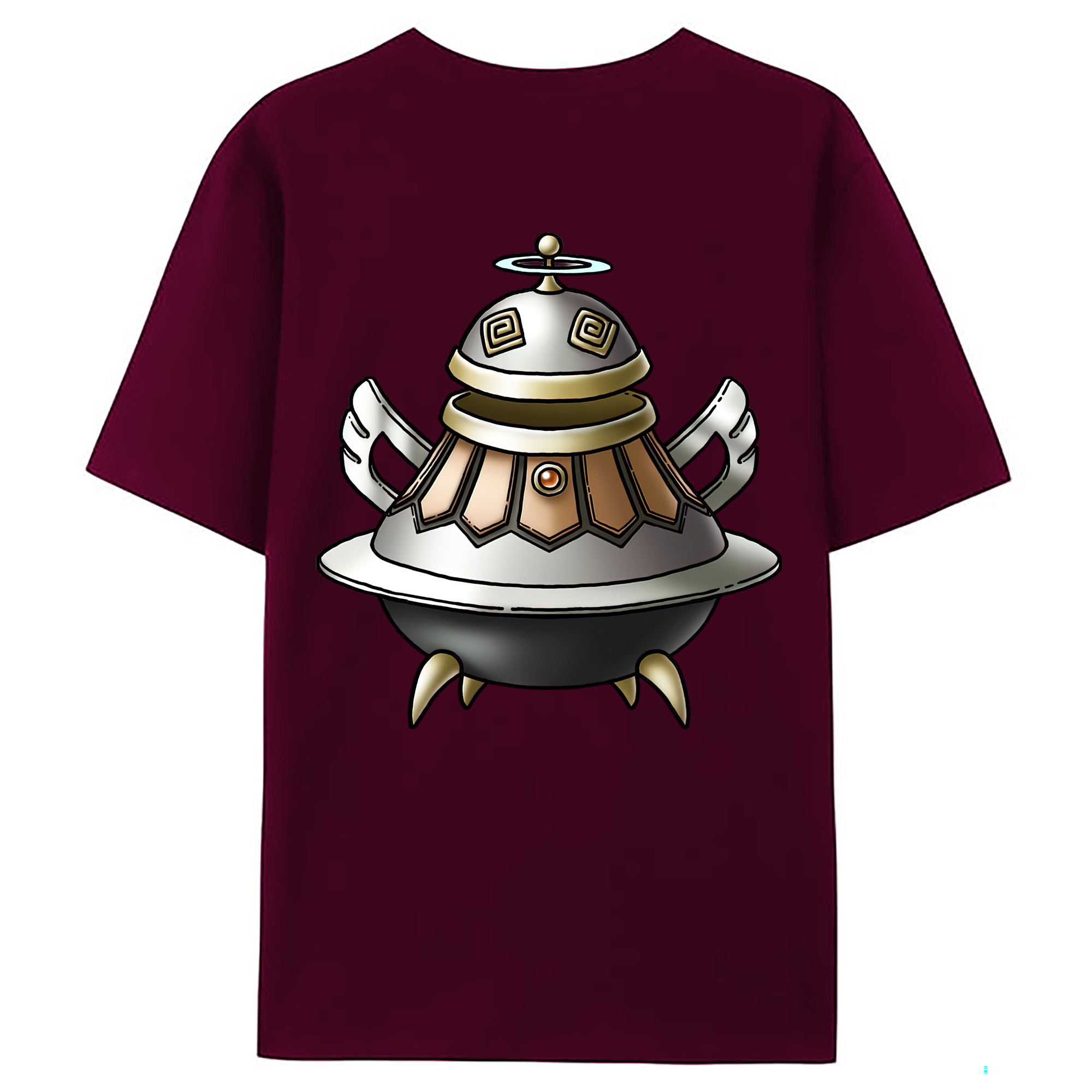 （画像用） ドラゴンクエスト Doragon Kuesuto Dragon Quest レディース半袖Tシャツ(バックプリント)